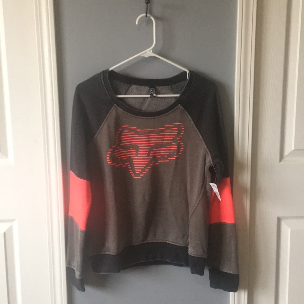 Fox crew neck sweatshirt
